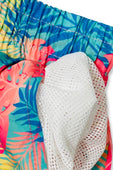 The Neon Palms Swim Trunks